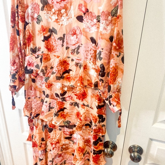 Jaase Pink Floral Dress - Picture 3 of 8